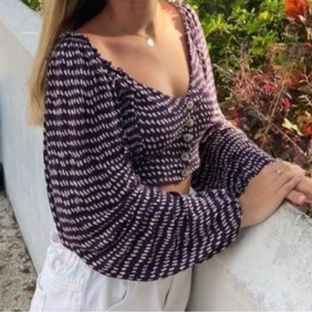 Urban Outfitters Purple Lola Top
